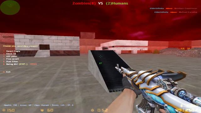 Counter-Strike 1.6: [Epiczone.sk] Zombie Plague 9.7 - Fast Ammopacks/Points смотреть онлайн