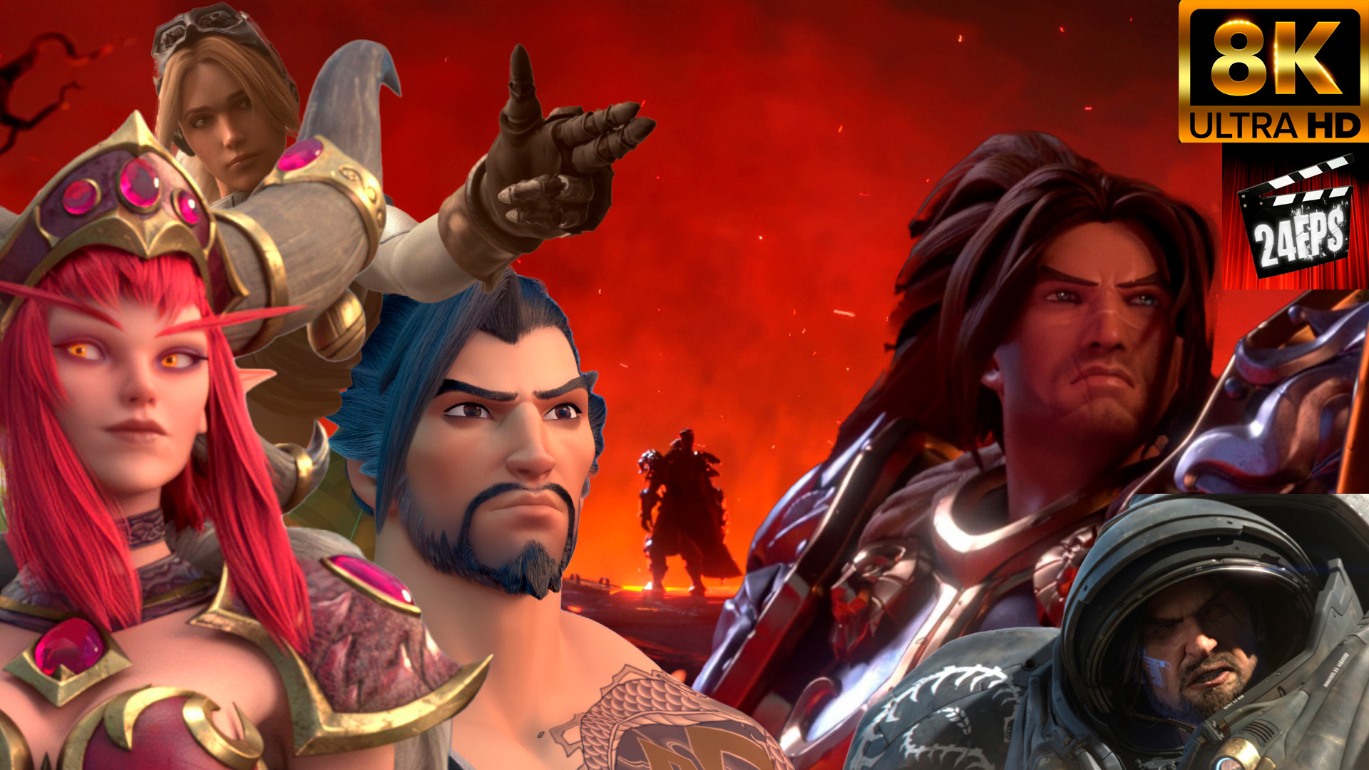 Heroes of the Storm - All Trailers and Cinematics (  Special  8K)