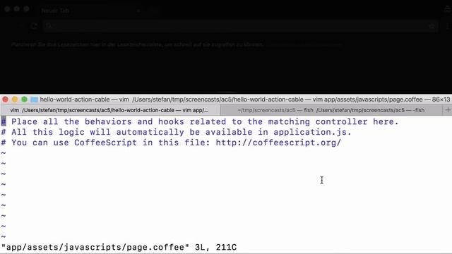 ActionCable Hello World with Rails 5.1 смотреть онлайн