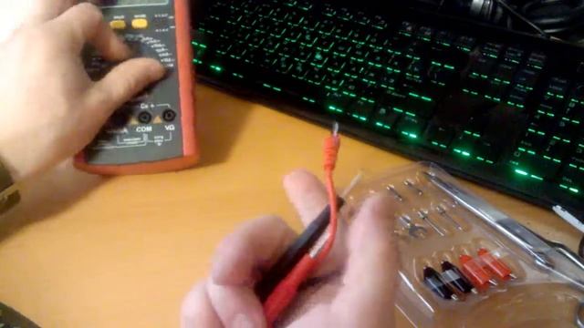 распаковка набора щупов для мультиметра смотреть онлайн