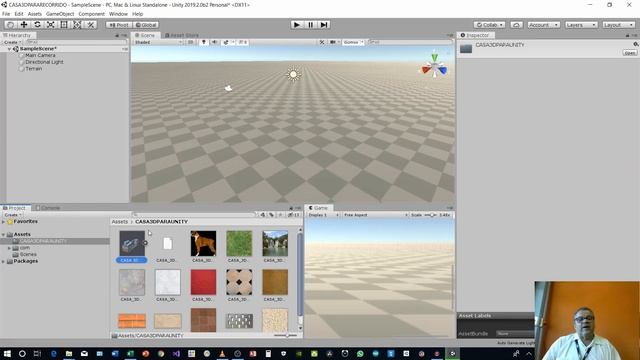 10 exportar casa de Sweet Home 3D para UNITY y configuración de la casa en UNITY смотреть онлайн