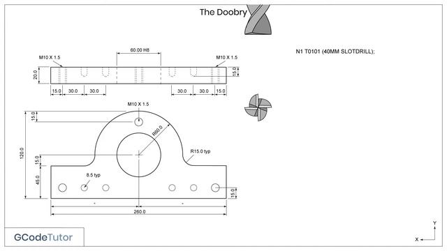 How to program a part on a CNC machine using G-Code смотреть онлайн