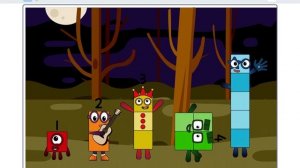 Numberblocks Band but they’re in the Forest (Part 2)