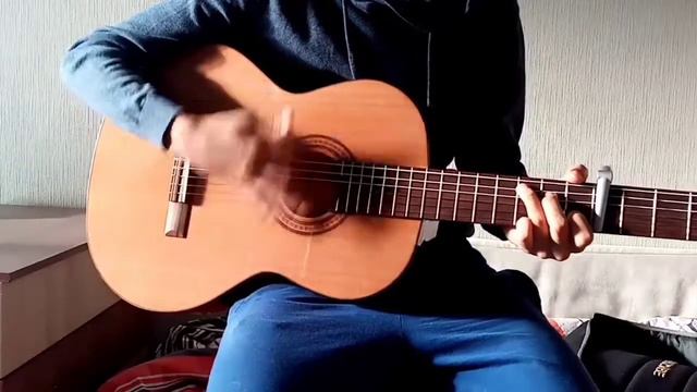 "Я ГОТОВ ЦЕЛОВАТЬ ПЕСОК". Самый простой вариант! | Песни под гитару смотреть онлайн