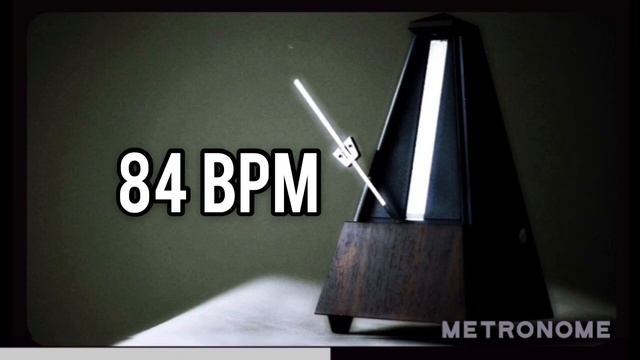 Metronome - 84 BPM | Metrónomo смотреть онлайн