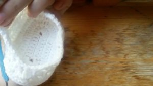 Пинетки крючком  Ажурные