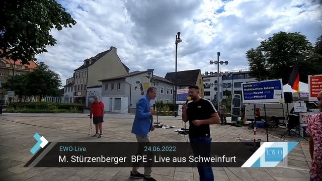 Best of Schweinfurt - BPE Kundgebung mit Michael Stürzenberger & Irfan Peci смотреть онлайн