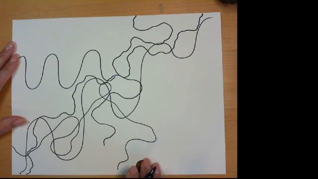 Neurographica, How To Draw The NeuroLine. Healing Art Basic Steps Tutorial.