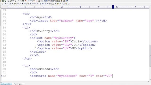 PHP Training Part 3 of 105 | Passing all form element to another page смотреть онлайн