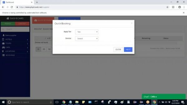 Automation | Selenium WebDriver | Practice with PhpTravels Website