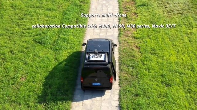 5G drone cruise vehicle -mobile docking station, move with your M300/350//M30/Mavic3E/T смотреть онлайн