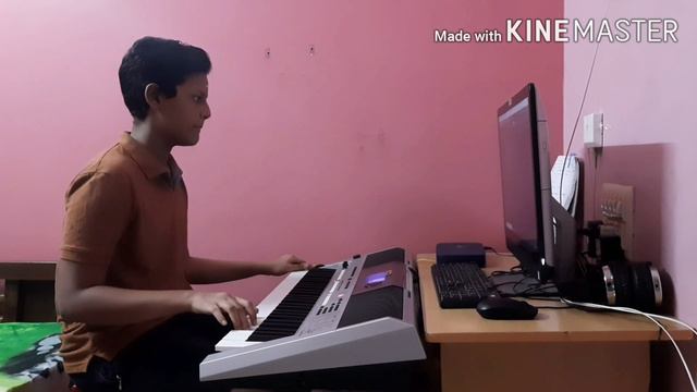 Mandram Vatha Thendral song/ covered by piano /by nitishmurali music!!!!!!! смотреть онлайн