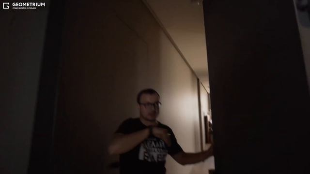 Румтур по квартире | Скрытые двери | Раздвижные перегородки | Современный дизайн интерьера смотреть онлайн