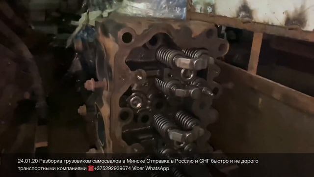 Двигатель в разборе RENAULT MAGNUM MACK 440 E-Tech J-Тормоз распредвал GC5236A Разборка грузовиков смотреть онлайн
