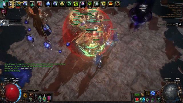 Necromancer SSS (SRS + Spectre + Vaal Skeletons) Cheap Build End Game All Content Feat. Fake HH.