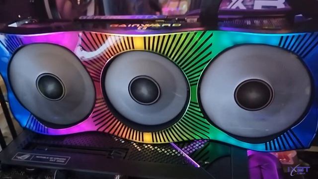 Gainward GeForce RTX 3090 Ti Glare-ПОДСВЕТКА1 смотреть онлайн