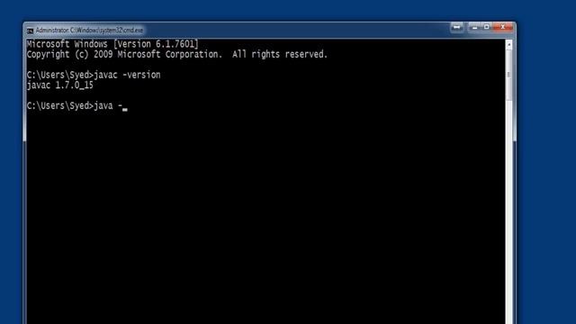 Checking Java Version on Windows 7 or XP смотреть онлайн