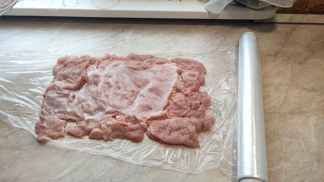 Домашний рулет из мяса птицы. смотреть онлайн