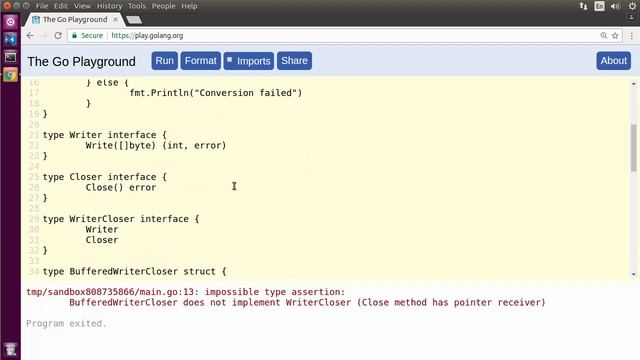 Introduction to Go, part 13: Interfaces смотреть онлайн