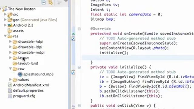 Android Application Development Tutorial - 42 - Using BitmapFactory and InputStream to set Bitmap - смотреть онлайн