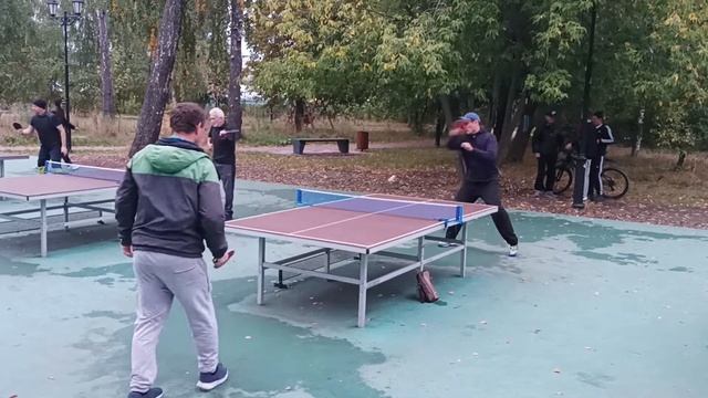 разогрев перед Игрой Года! Володя 600 vs Георгий Черкизовский парк настольный теннис 23.09.22 смотреть онлайн