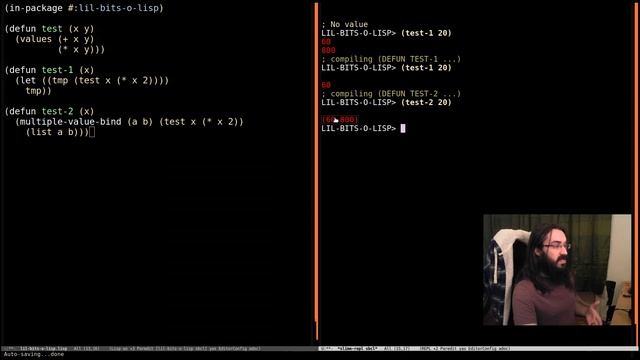 Little bits of lisp - Returning multiple values смотреть онлайн