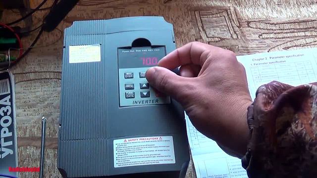 03 - Как подключить и настроить частотник XSY-AT1 2.2kw смотреть онлайн