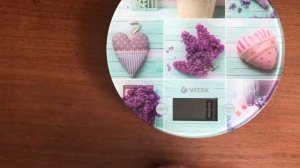 Электронные кухонные весы Vitek VT-2426/ реальный отзыв