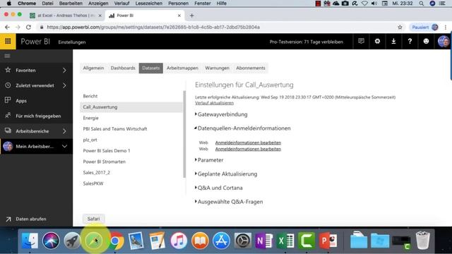 Excel-Dateien auch am Mac mit Power BI auswerten - 2 - Power BI Dienst смотреть онлайн