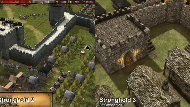 Stronghold 2 Vs Stronghold 3