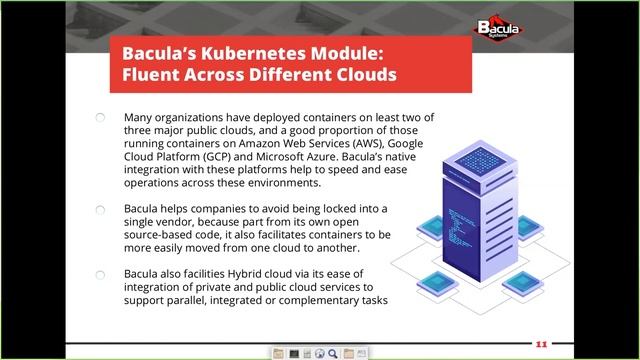 Webinar "How and Why Backup Kubernetes with Bacula Enterprise" смотреть онлайн