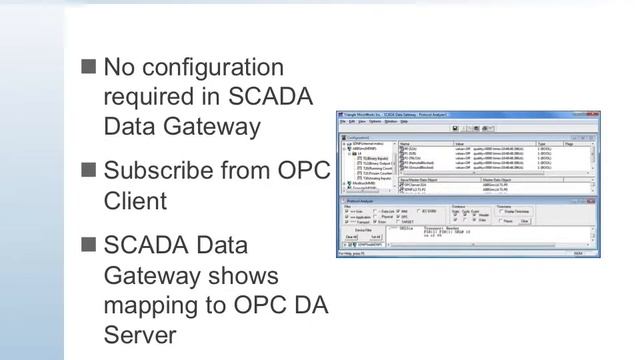 SCADA Data Gateway - OPC DA Server - SDG OV 9 смотреть онлайн