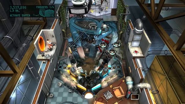 Pinball FX2 - Portal Pinball смотреть онлайн