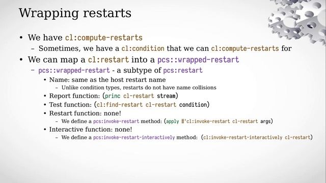 Integrating independent condition systems - Online Lisp Meeting #1, 12.05.2020 смотреть онлайн
