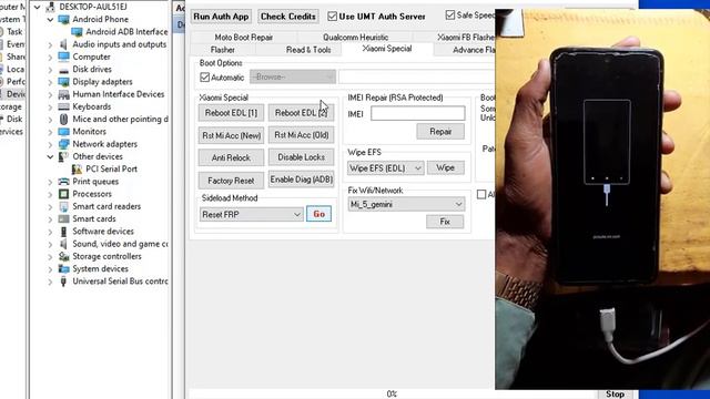 Redmi Note 9 Pro frp bypass By UMT Without Test Point Very Eusy For New Update GSM RASHID ALI смотреть онлайн