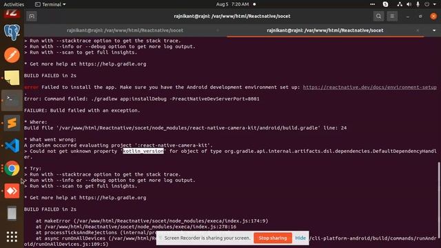 Could not get unknown property 'kotlin_version' for object of type org.gradle.api.internal.artifact смотреть онлайн