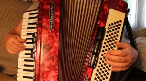 В  ЗЕМЛЯНКЕ / Популярная песня для баяна и аккордеона / Пошаговое обучение