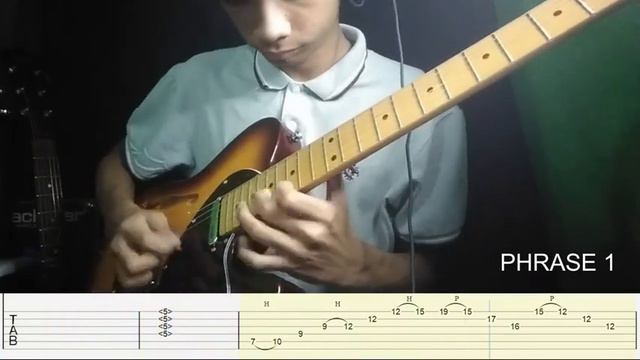 My Improvised Solo for "JOPAY" by Mayonnaise with TABS!!! смотреть онлайн