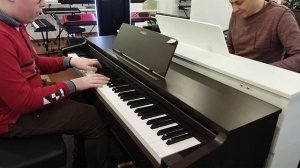 "Еврейский портной". Музыка - М.Шуфутинского. Игра на фортепиано.