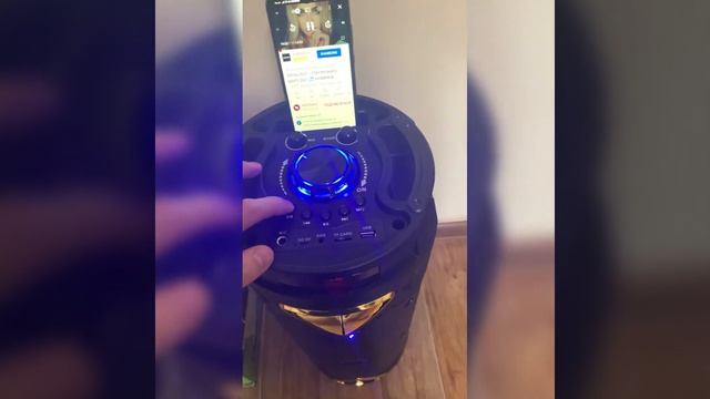 Портативная колонка достойна за свои деньги.Bluetooth speaker 25w Bass смотреть онлайн
