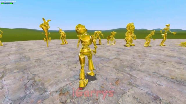 New Golden Fnaf Ruin Dlc Animatronics In Garry's Mod! iGarrys! смотреть онлайн