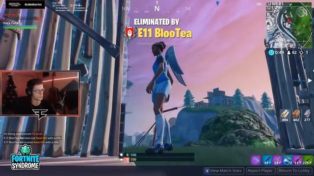 Streamers React to *NEW* EARTHQUAKE Going to Destroy The Map! смотреть онлайн