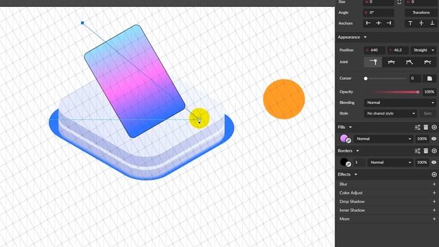 Isometric icon design in Gravit Designer. Gravit intermediate tutorial смотреть онлайн