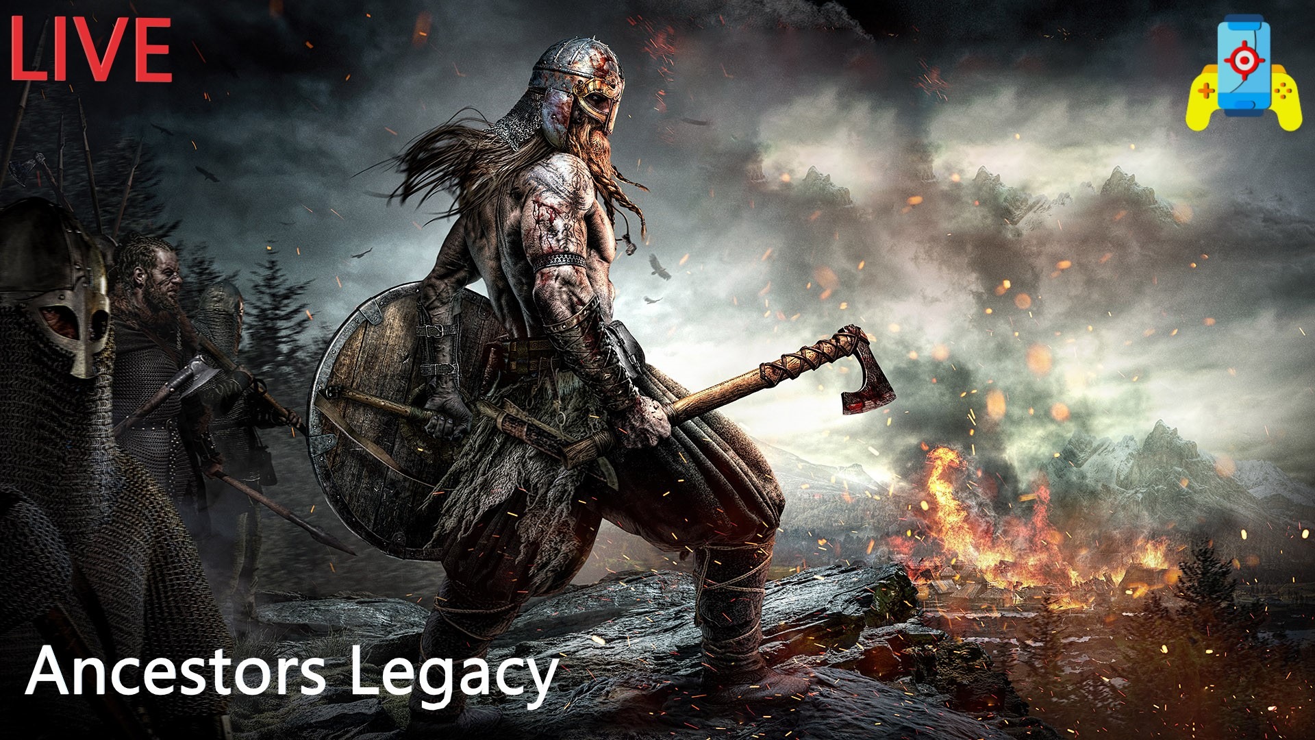 Ancestors Legacy очередная отладка стрима смотреть онлайн
