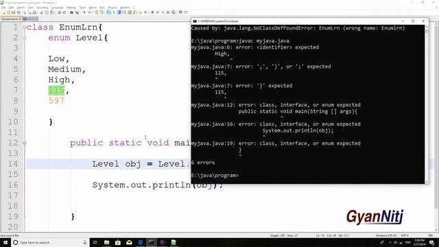 JAVA Tutorial Part - 25 | How to Use Enums in Java смотреть онлайн