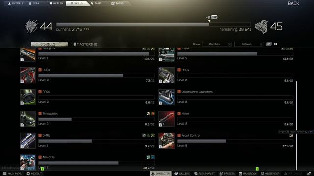 Escape from Tarkov skills explanation смотреть онлайн