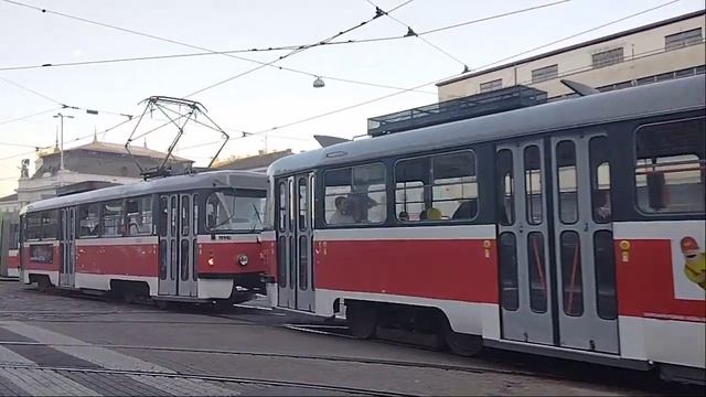 Tatra T3 I Skoda 13T W Brnie (Czytaj Opis)