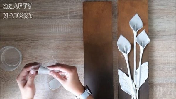 Clay On Wood Craft | DIY Home Decor