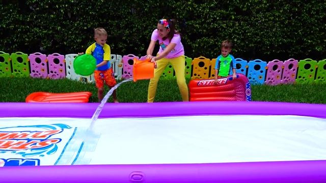 Vlad e Nikita jogam jogos ao ar livre e acordam Baby смотреть онлайн