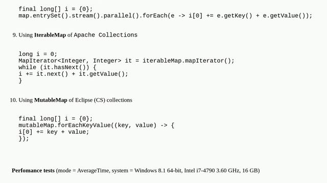 How do I efficiently iterate over each entry in a Java Map? смотреть онлайн